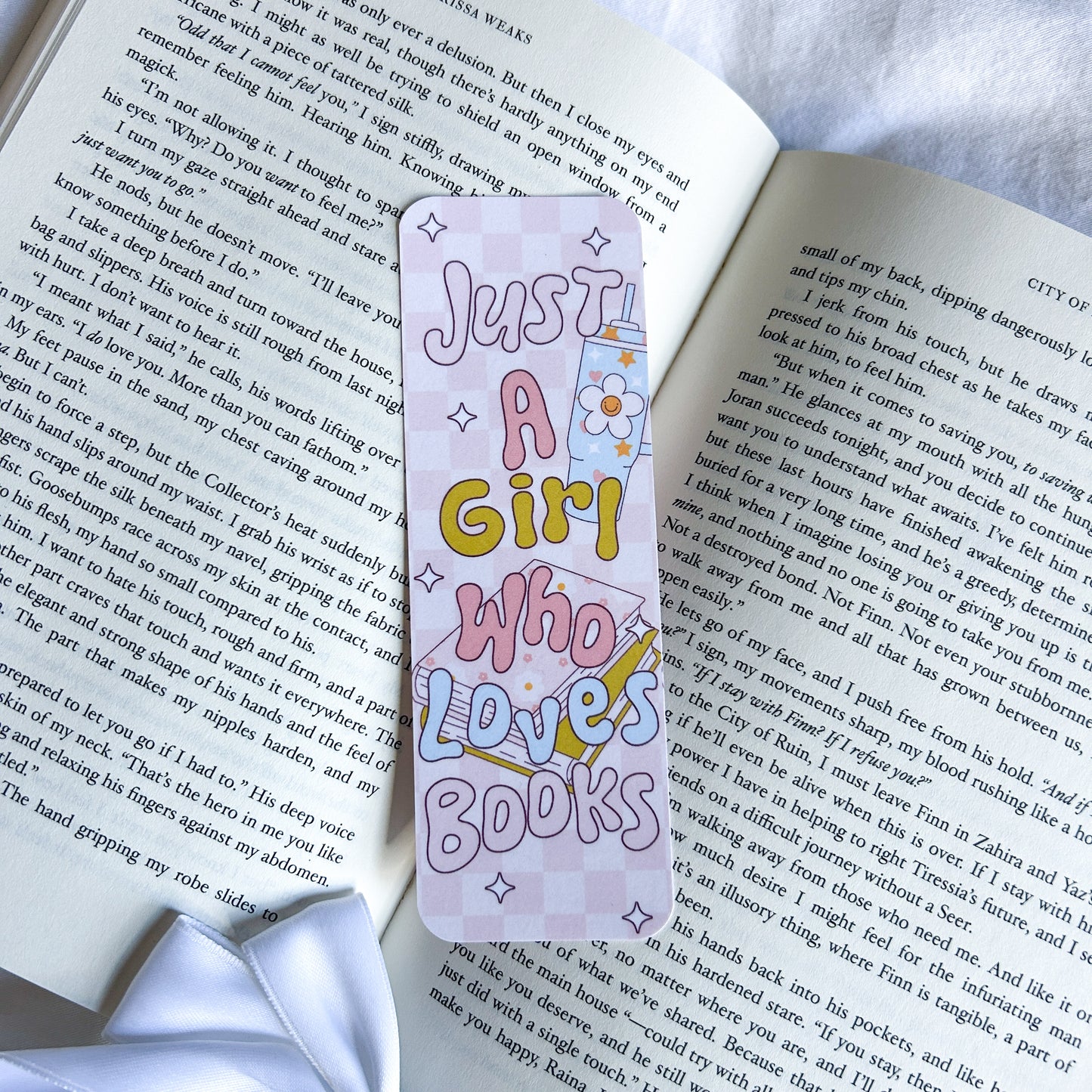 Just A Girl Who Loves Books Bookmark