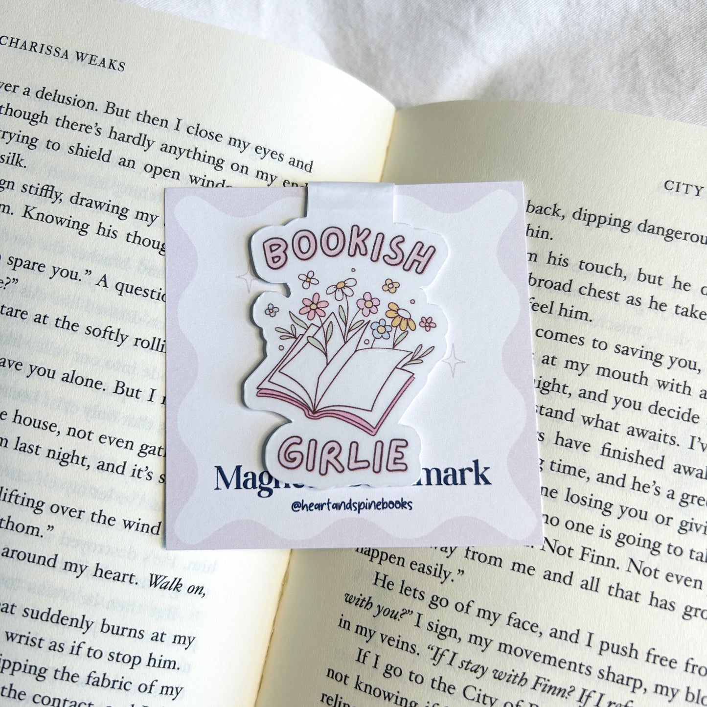 Bookish Girlie Magnetic Bookmark