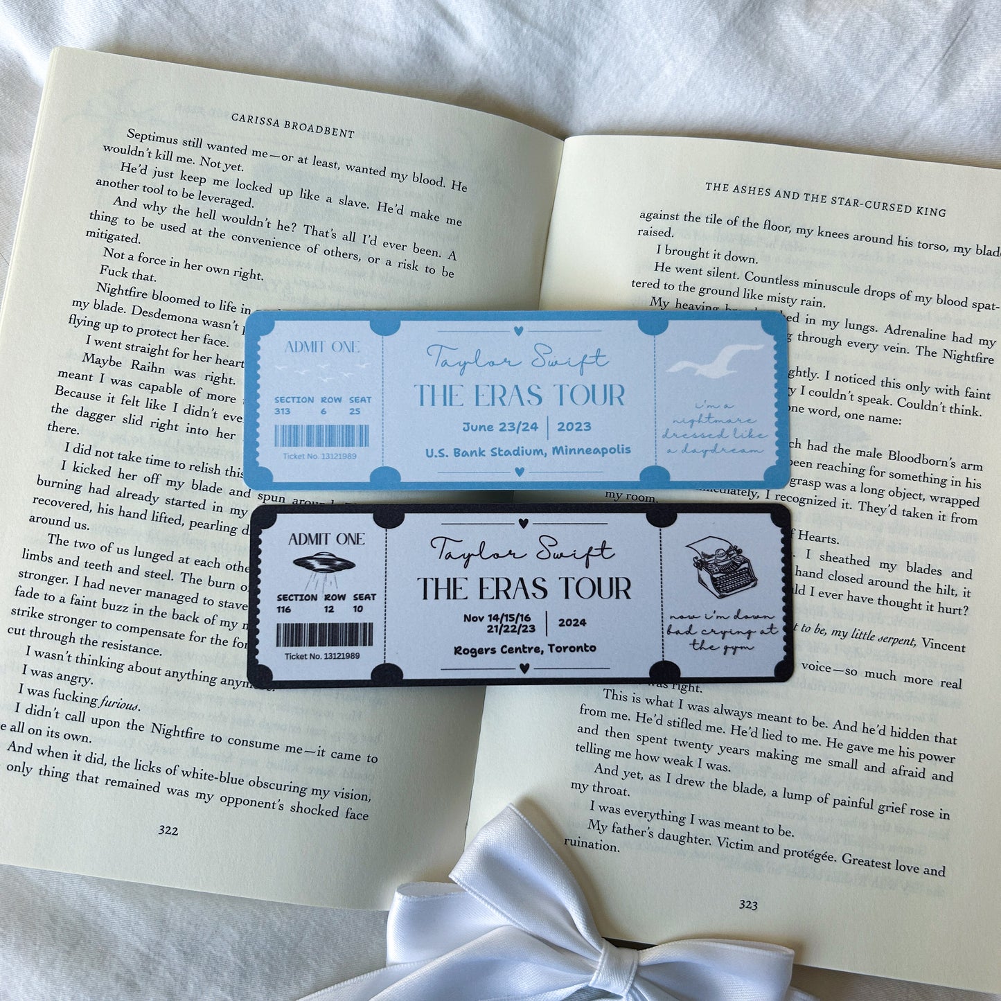 The Eras Tour Bookmarks