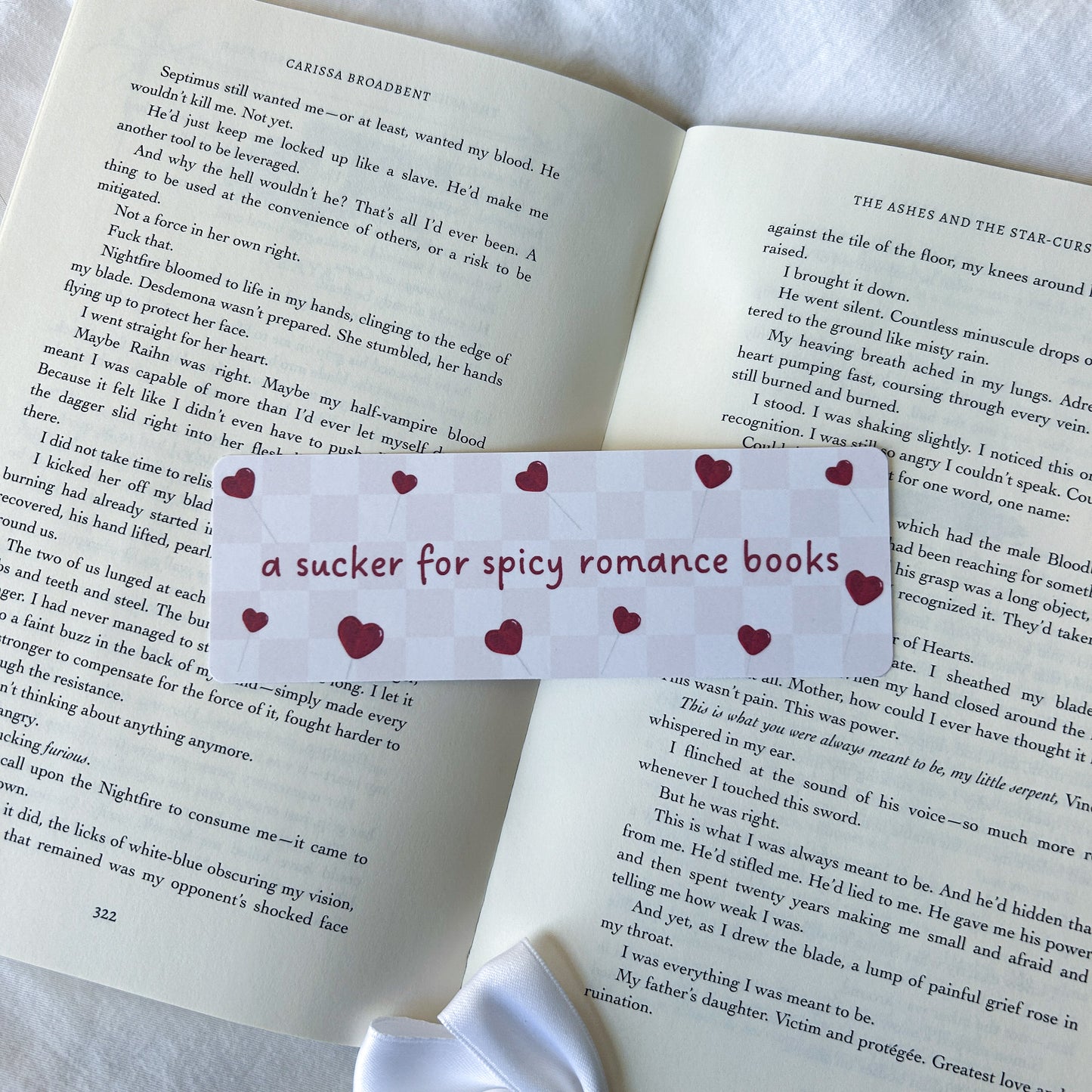 Sucker For Spicy Romance Bookmark