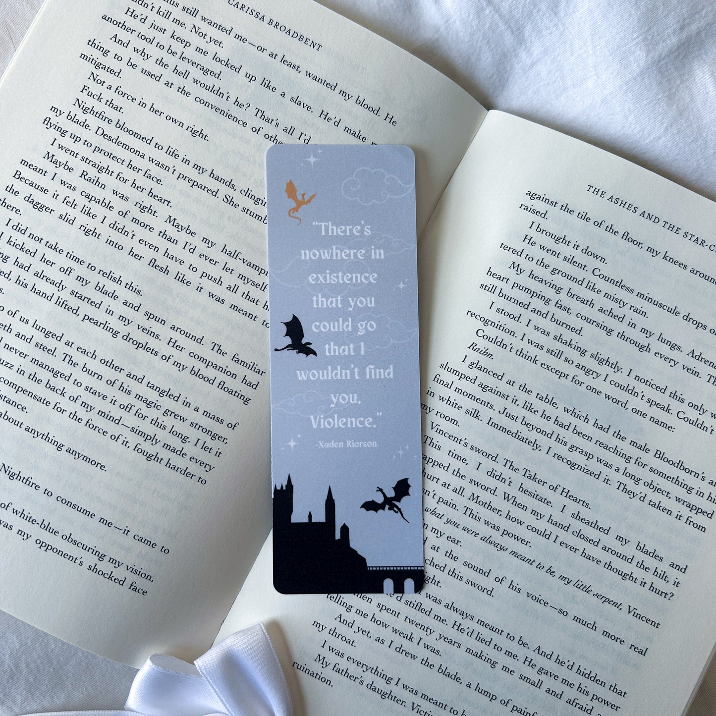 Fourth Wing Bookmark