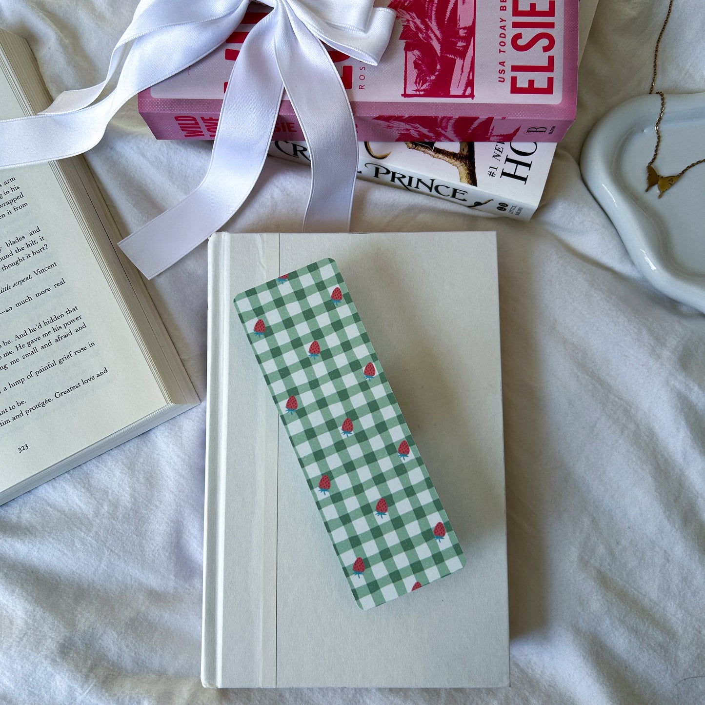 Strawberry Fields Bookmark