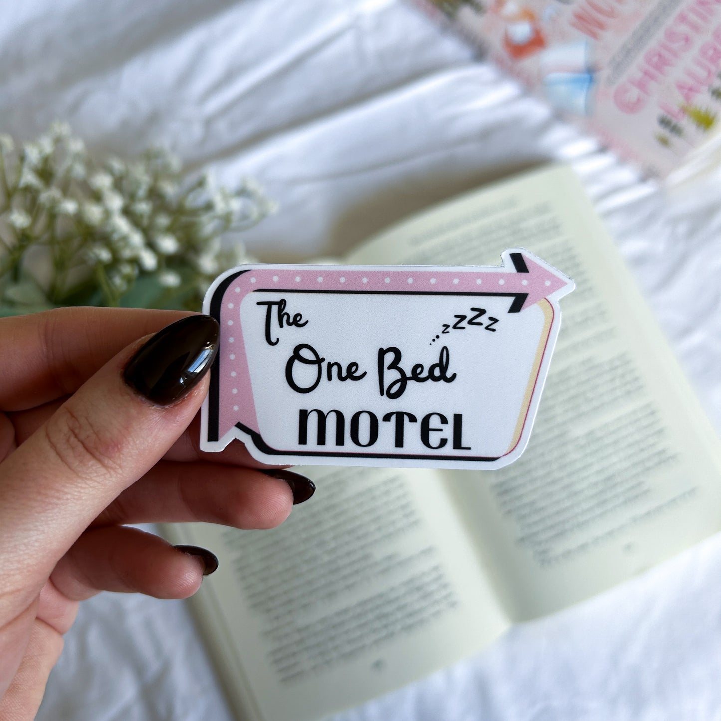 The One Bed Motel Sticker