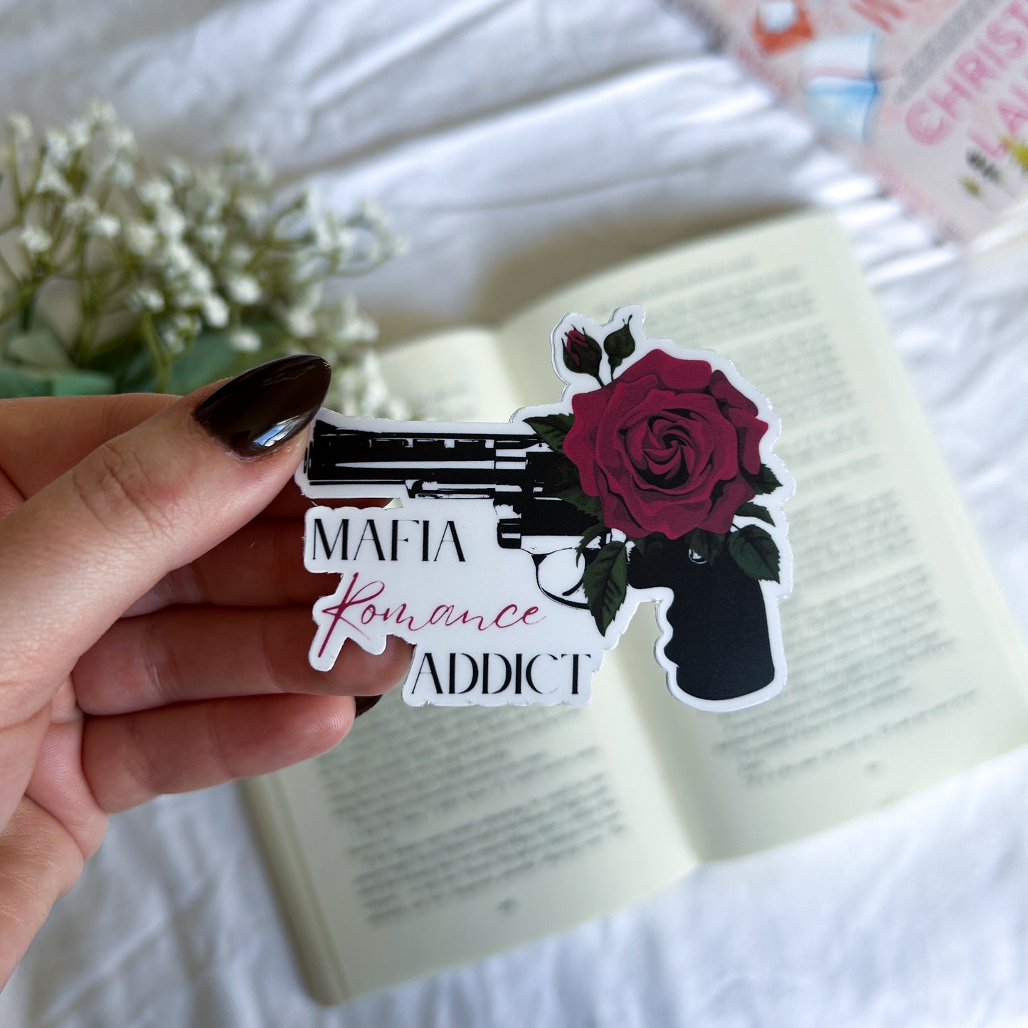Mafia Romance Addict Sticker
