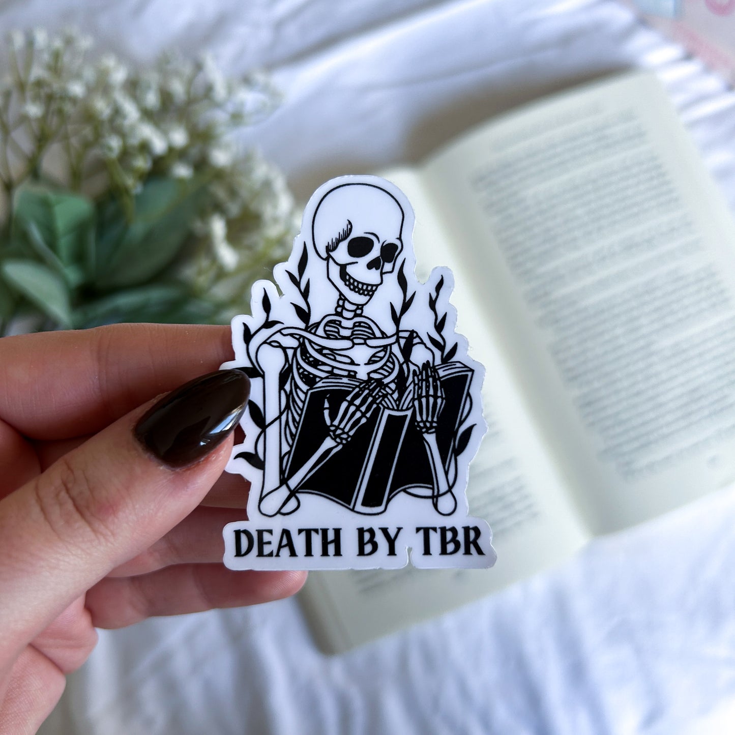 Death By TBR Sticker