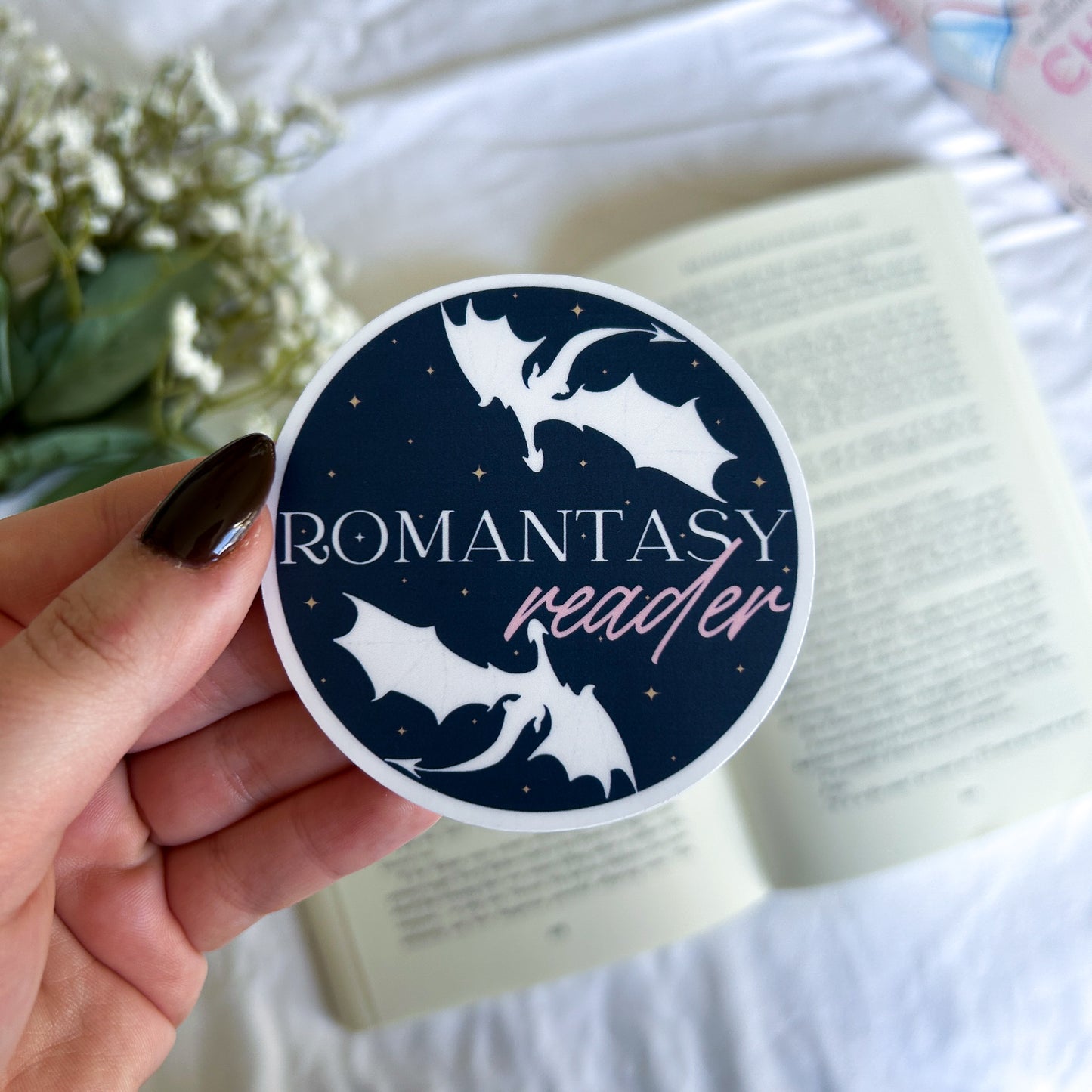 Romantasy Reader Sticker