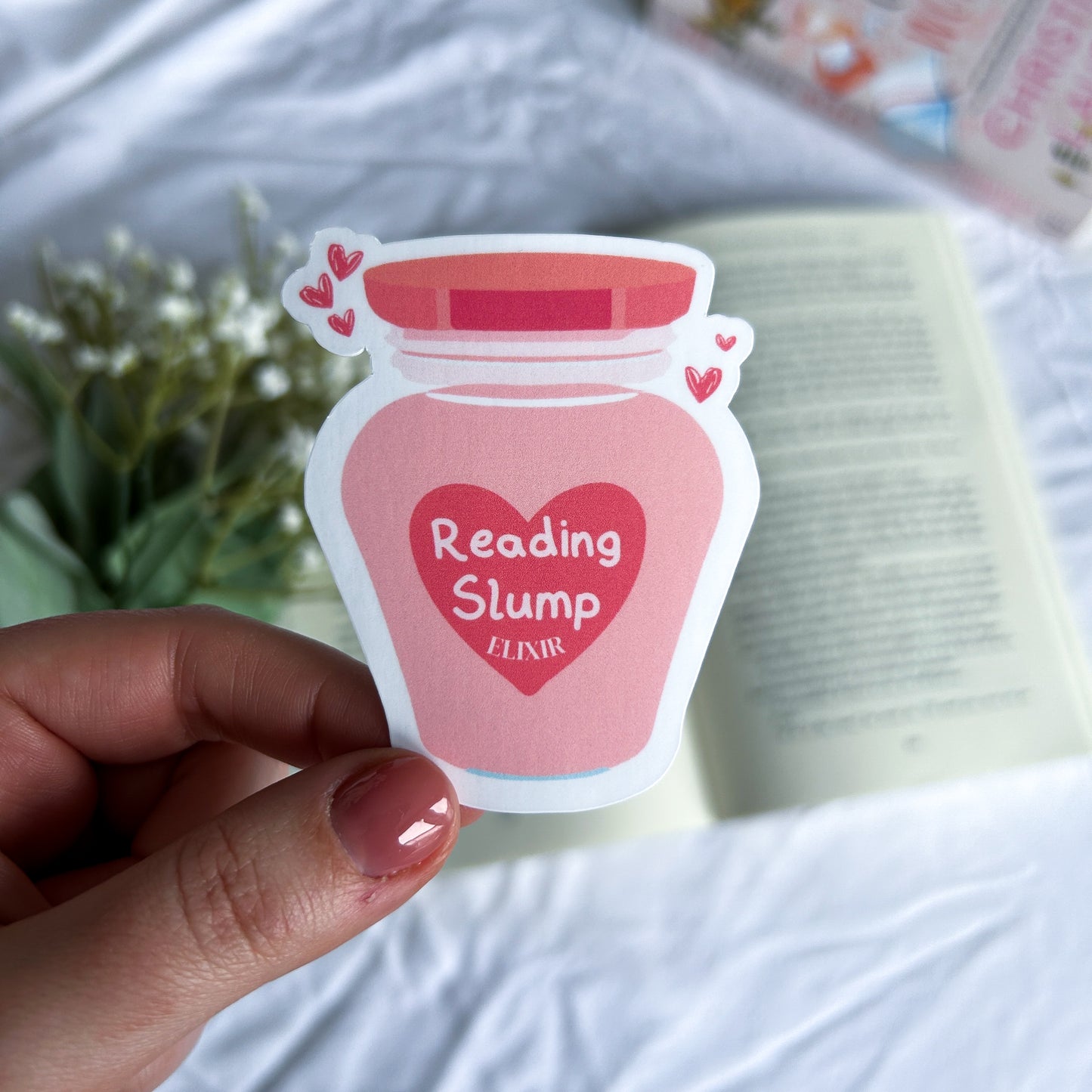 Reading Slump Elixir Sticker