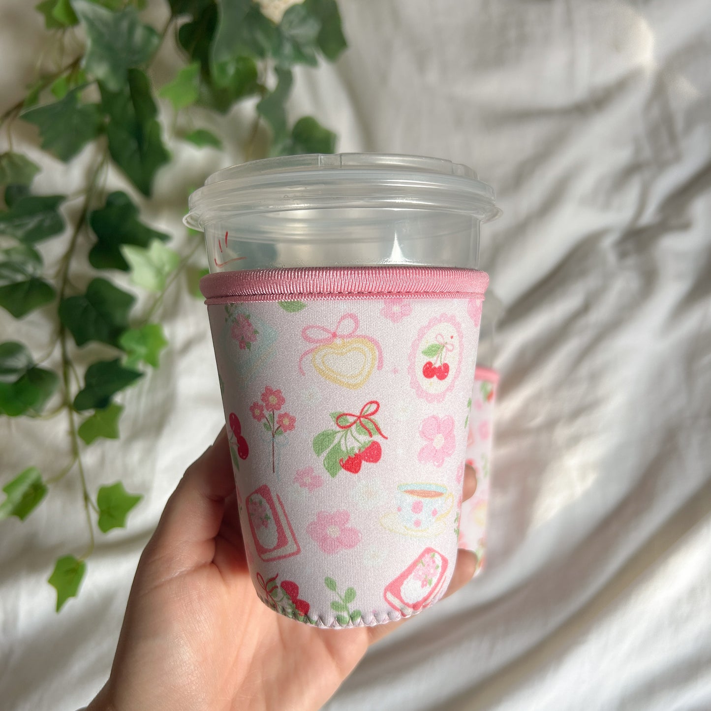 Iced Coffee Sleeve - Blossom