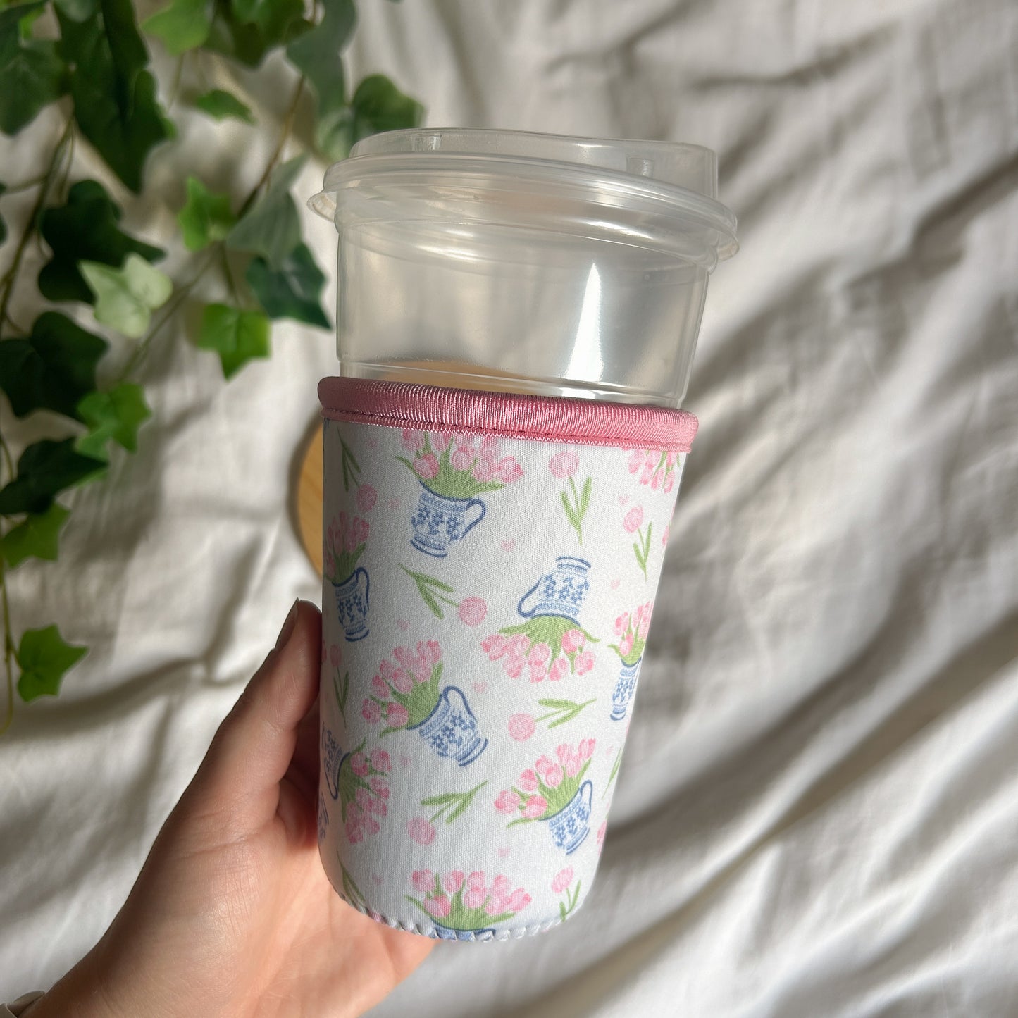 Iced Coffee Sleeve - Tulip