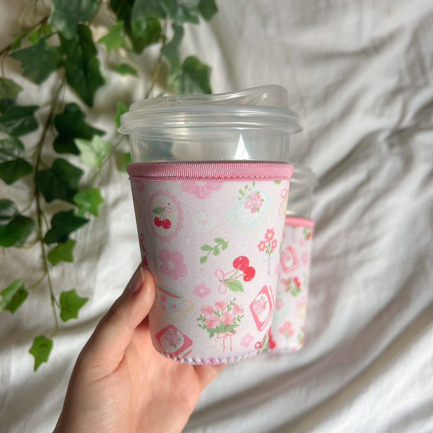 Iced Coffee Sleeve - Blossom
