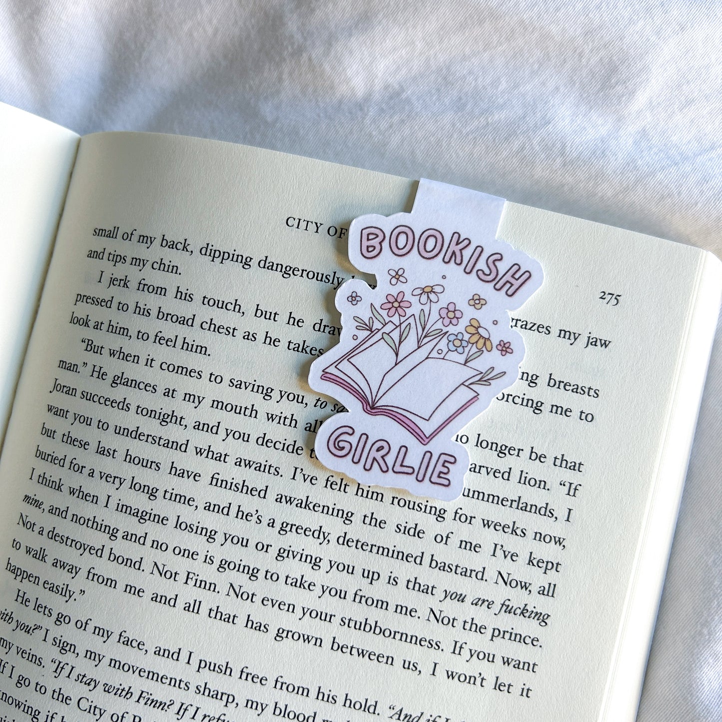 Bookish Girlie Magnetic Bookmark