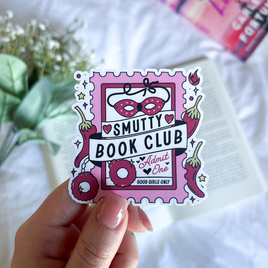 Smutty Book Club Sticker