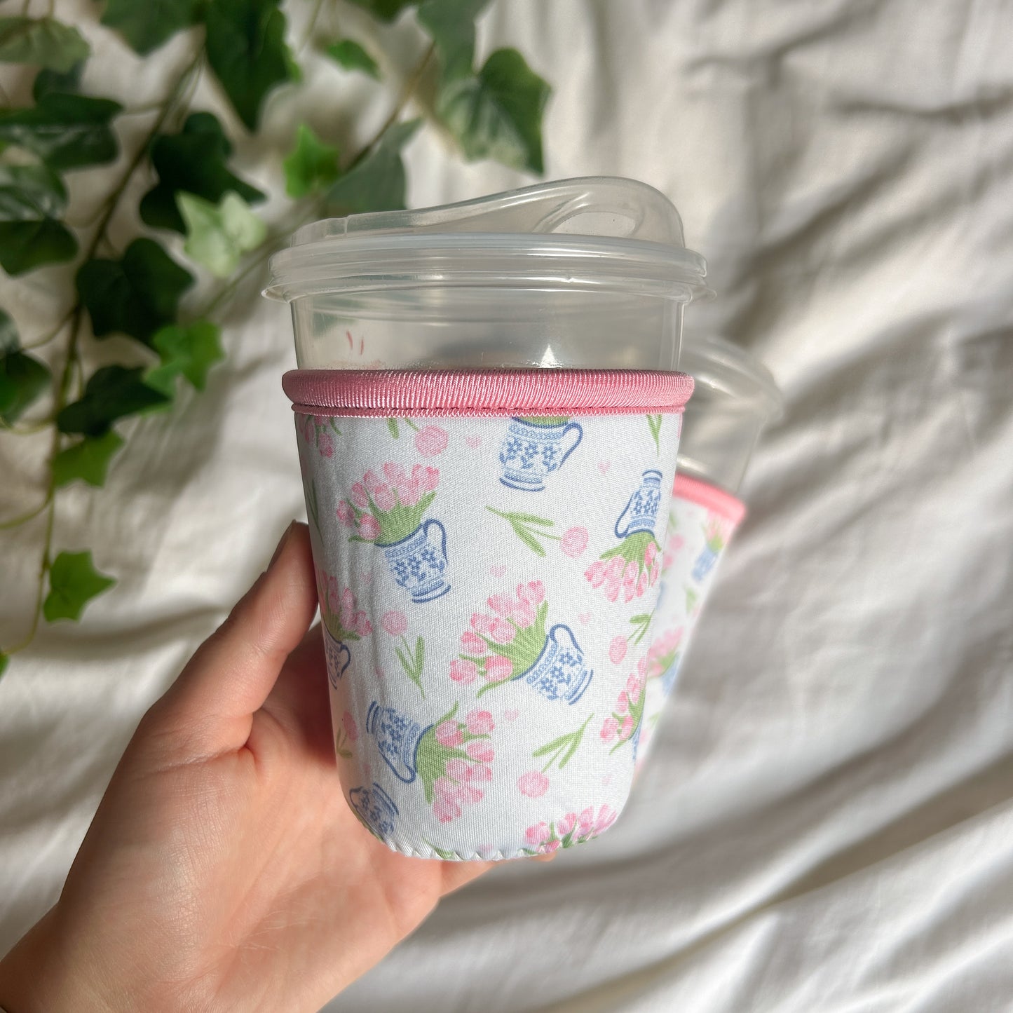 Iced Coffee Sleeve - Tulip