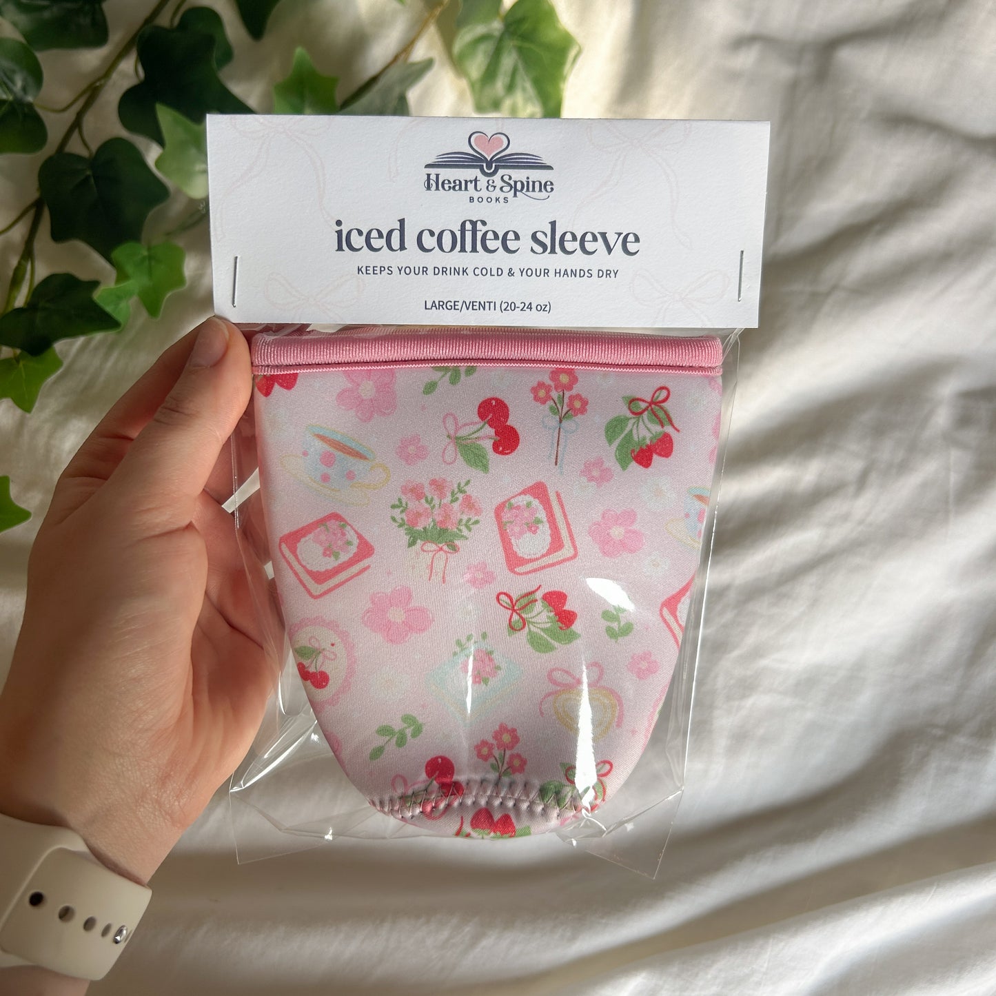 Iced Coffee Sleeve - Blossom