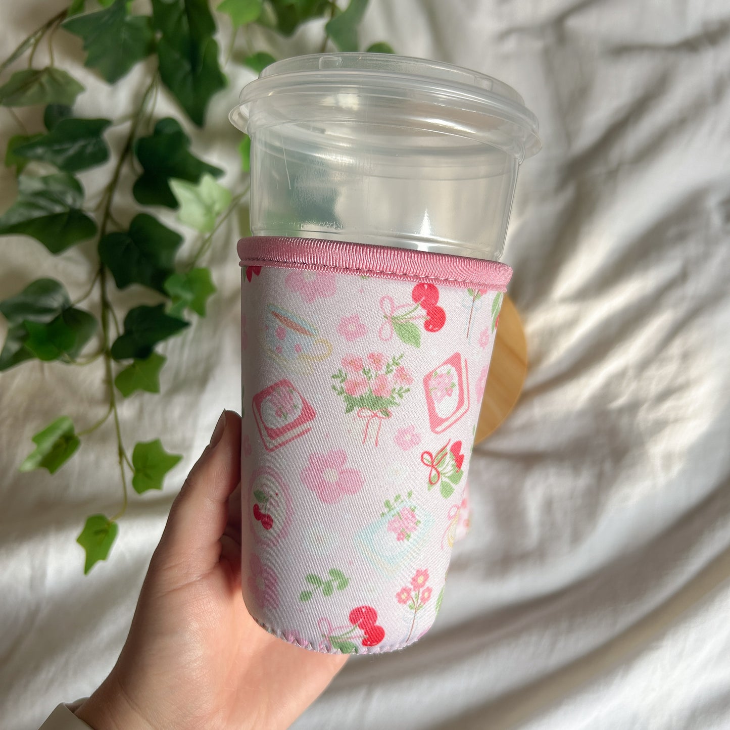 Iced Coffee Sleeve - Blossom
