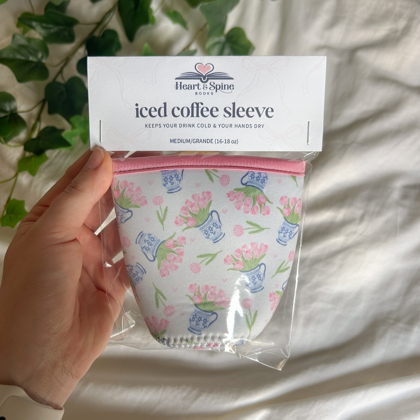 Iced Coffee Sleeve - Tulip