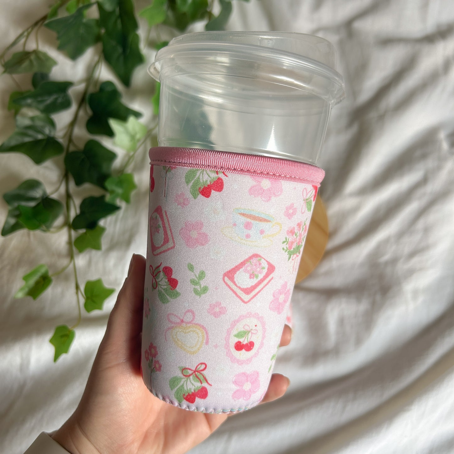 Iced Coffee Sleeve - Blossom