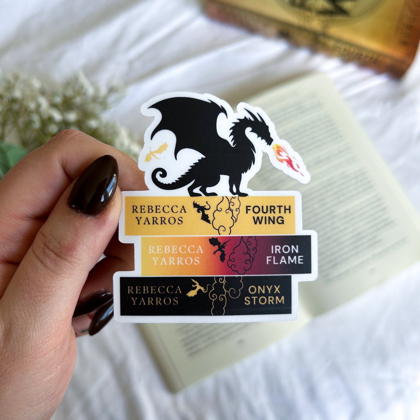 Fourth Wing Sticker Collection