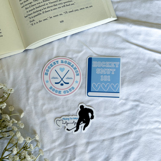 Hockey Romance Sticker Collection