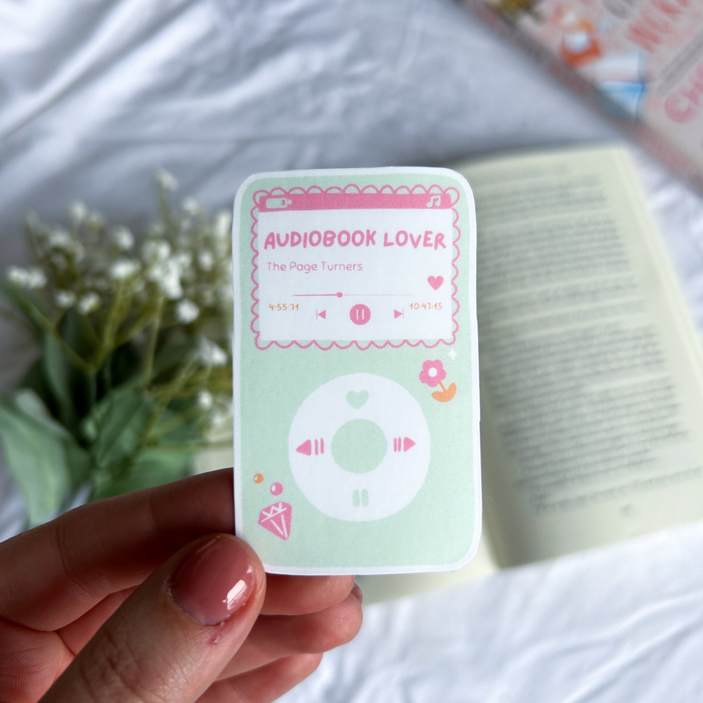 Audiobook Lover Sticker