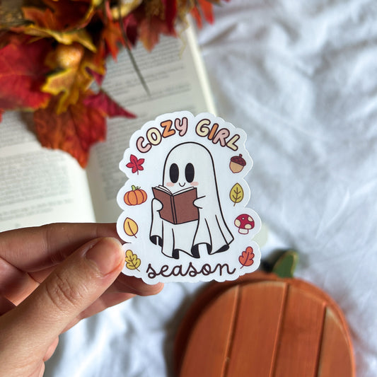 Cozy Girl Season Sticker