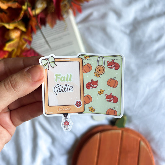 Fall Girlie Sticker