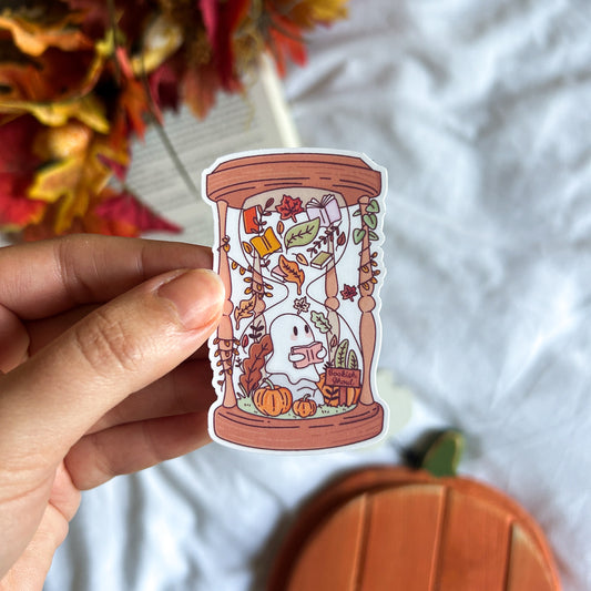 Bookish Ghoul Sticker
